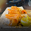 Catalana de salmón ahumado noruego 